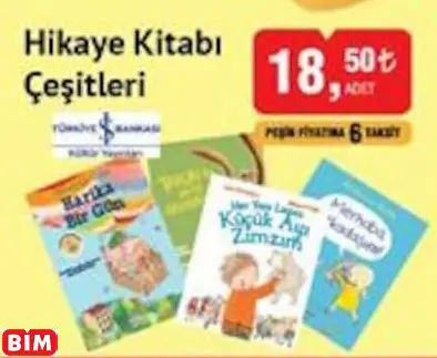 TÜRKİYE İŞ BANKASI HİKAYE KİTABI ÇEŞİTLERİ